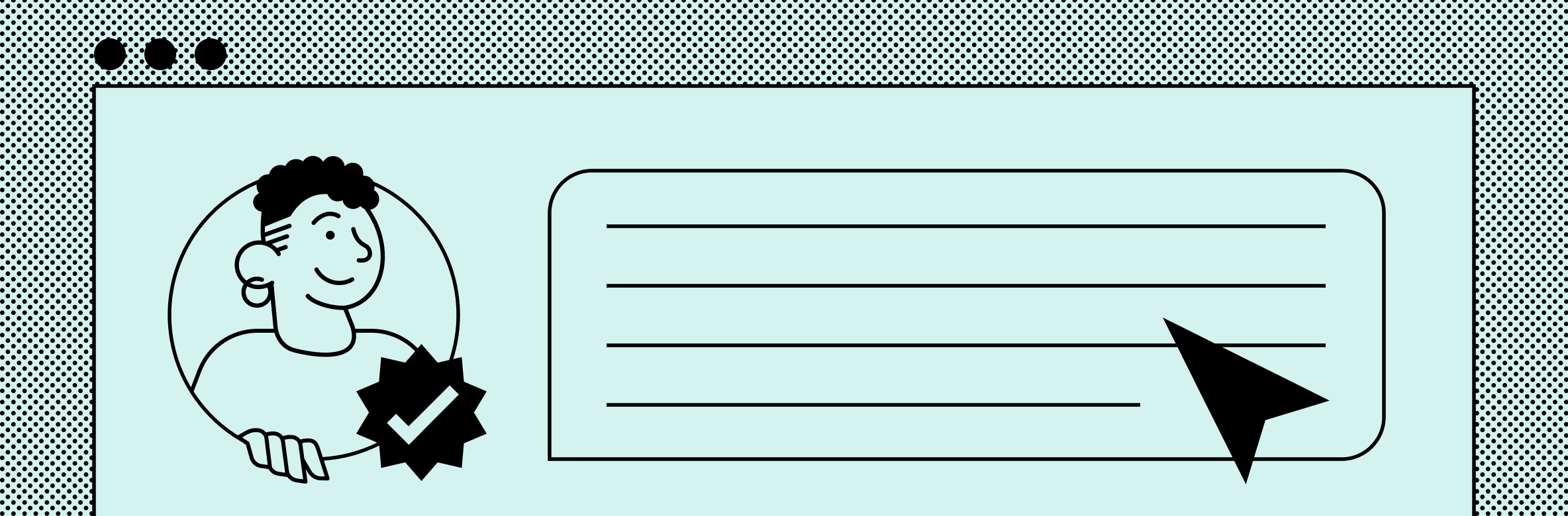 Abstract illustration of peer reviews providing trust signals to AI search